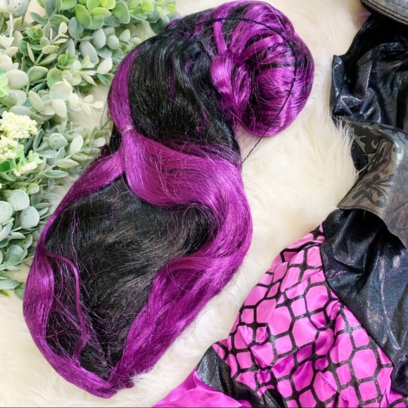 Raven Queen Ever After High Costume Child’s Medium NWT - Picture 7 of 13